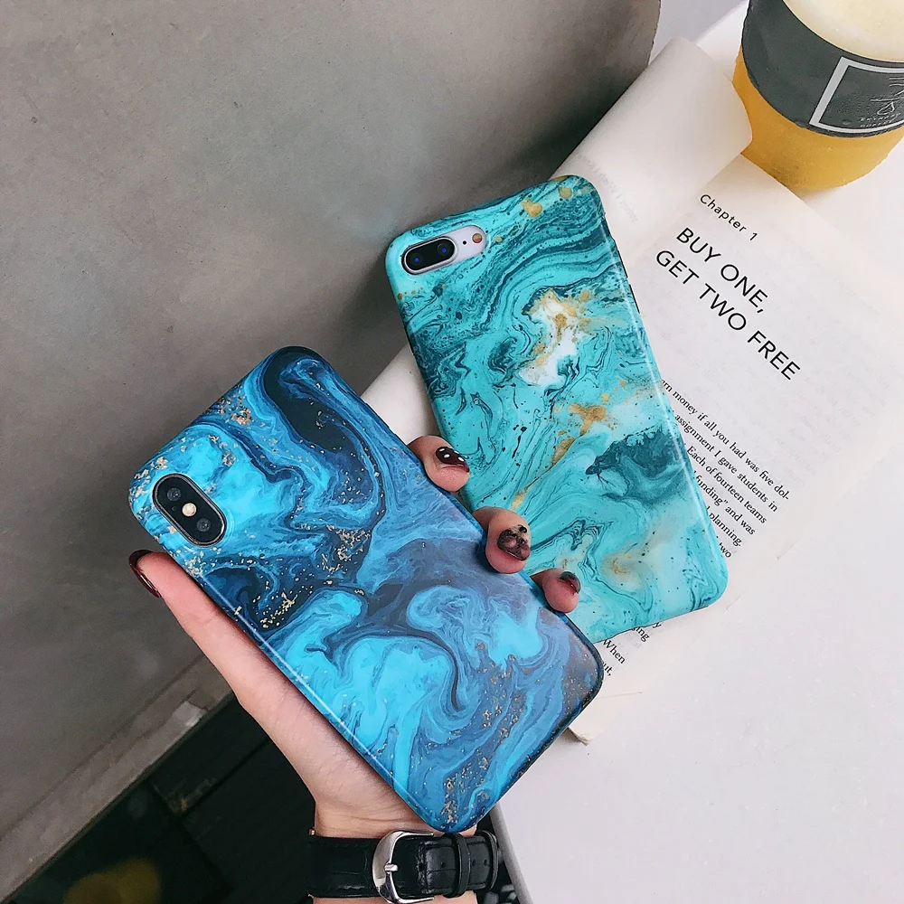 Блестящий Мраморный чехол для iphone 7 XR XS MAX из мягкого ТПУ задняя крышка 6 6S 8 Plus X