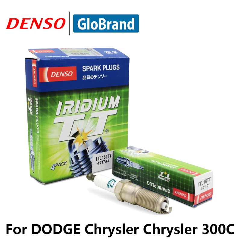 4pieces/set DENSO Car Spark Plug For DODGE Chrysler 300C Double Iridium ITL16TT | Автомобили и мотоциклы