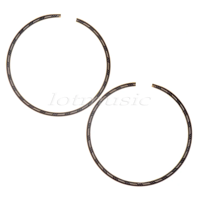 2 шт. деревянная розетка для укулеле инкрустация звукового отверстия внутренний