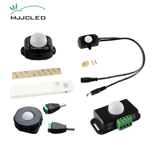 Светильник с переключателем датчика движения, уличный светильник с инфракрасным автоматическим включением и выключением, 12 В, 24 В, 5 В, детектор, таймер движения