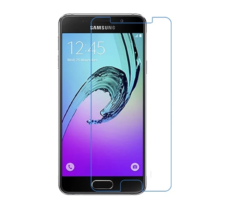 Премиум Закаленное стекло и ПЭТ (мягкий) протектор экрана для Samsung Galaxy A3 (2016) (2017)