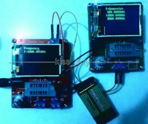 Многофункциональный транзисторный тестер с TFT LCD GM328 измеритель емкости диода LCR