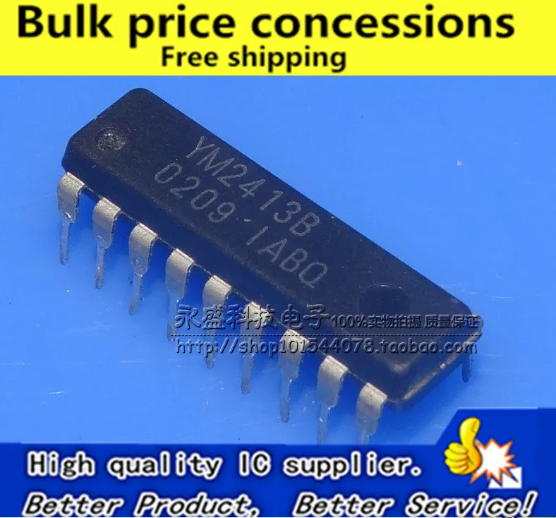 

Бесплатная доставка 50 шт./лот YM2413 UM2413 U2413 MY2413 YM2413B DIP-18 IC
