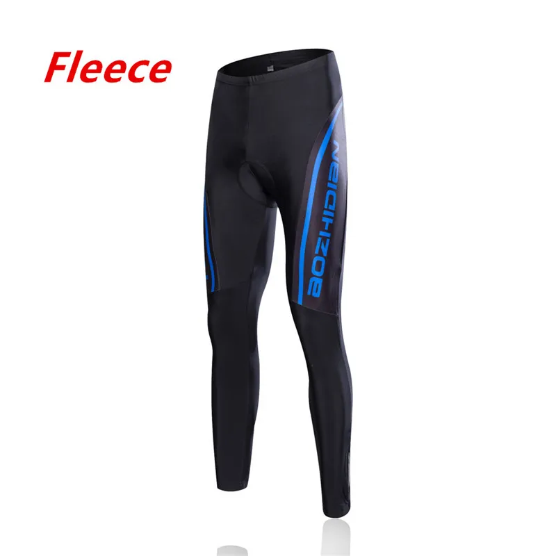 Зимний термальный флисовый комплект для велоспорта, Ropa Ciclismo Hombre Invierno, одежда для велоспорта, велосипеда, MTB, мужская спортивная одежда - Цвет: Fleece pants