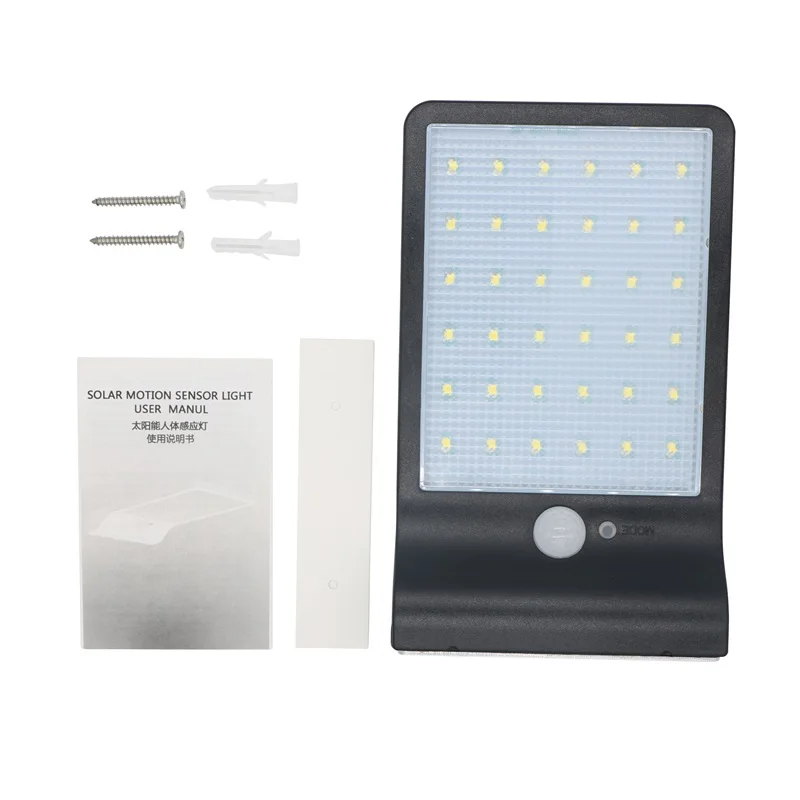 SZYOUMY 36 LED Солнечная энергия уличный свет PIR датчик движения садовая Лампа