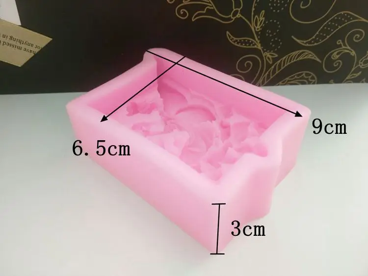 3D Ангел Феи силиконовые формы для мыла DIY помадные шоколадные украшения торта