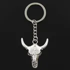 Новинка, брелок 41x38 мм, подвеска в виде Головы Быка быка, мужской брелок сделай сам для автомобиля, кольцо-держатель, брелок-сувенир, Подарочная бижутерия