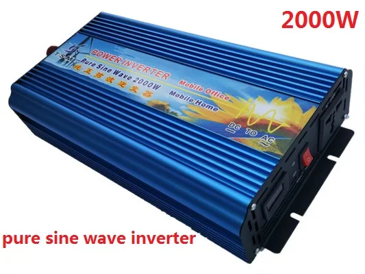 От сети пиковая мощность 4000 Вт Инвертор Номинальная 2000 постоянного тока в