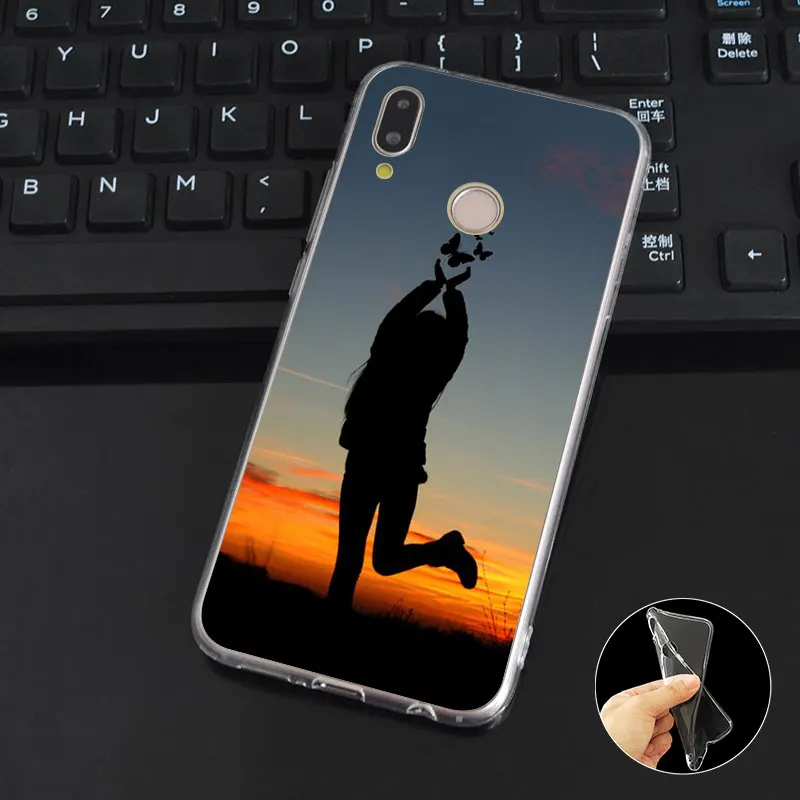 DREAMFOX M448 танцор Мягкий ТПУ силиконовый чехол для Huawei Honor 6a 6C 7X9 10 P20 P30 Lite Pro P Smart 2019 |