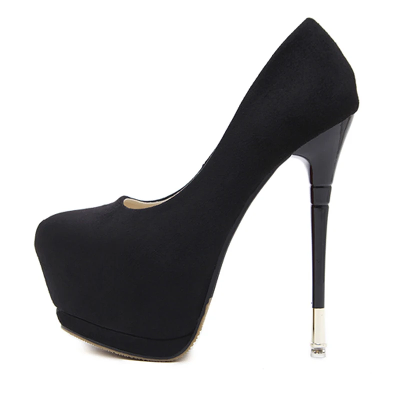 GBHHYNLH pumps women heels party shoes beige wedding woman 2018 ladies sexy 16cm high LJA138 | Обувь