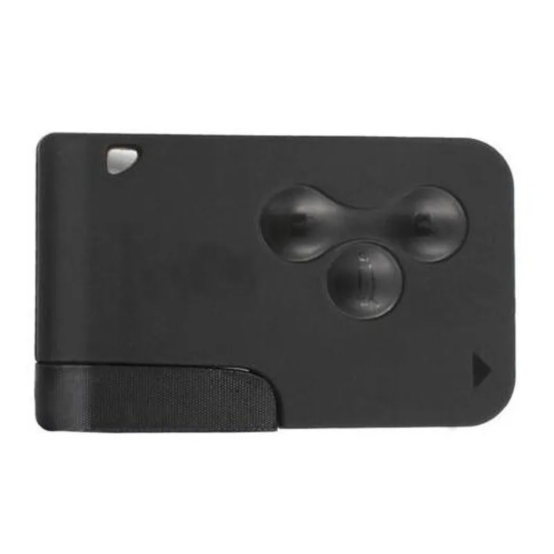 3 Button Smart Card For Renault Clio Logan Megane 2 Koleos Scenic Case Black Car Key Fob Shell With Small | Автомобили и