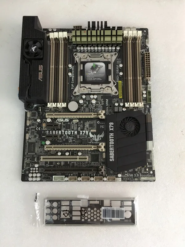 SABERTOOTH X79 SABERTOOTH tiger материнская плата LGA2011 поддержка E5-2680 V2 ATX материнская плата используется 90% Новинка
