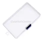 Женская прозрачная пластиковая коробка для хранения, для коллекции косметики, ювелирных изделий, кассеты, чехол, органайзер для хранения дома