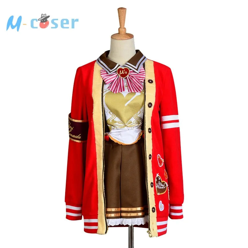 LoveLive! Love Live День Святого Валентина Umi Sonoda костюм для Хэллоуина и Рождества косплей костюм для женщин девочек Косплей Полный комплект