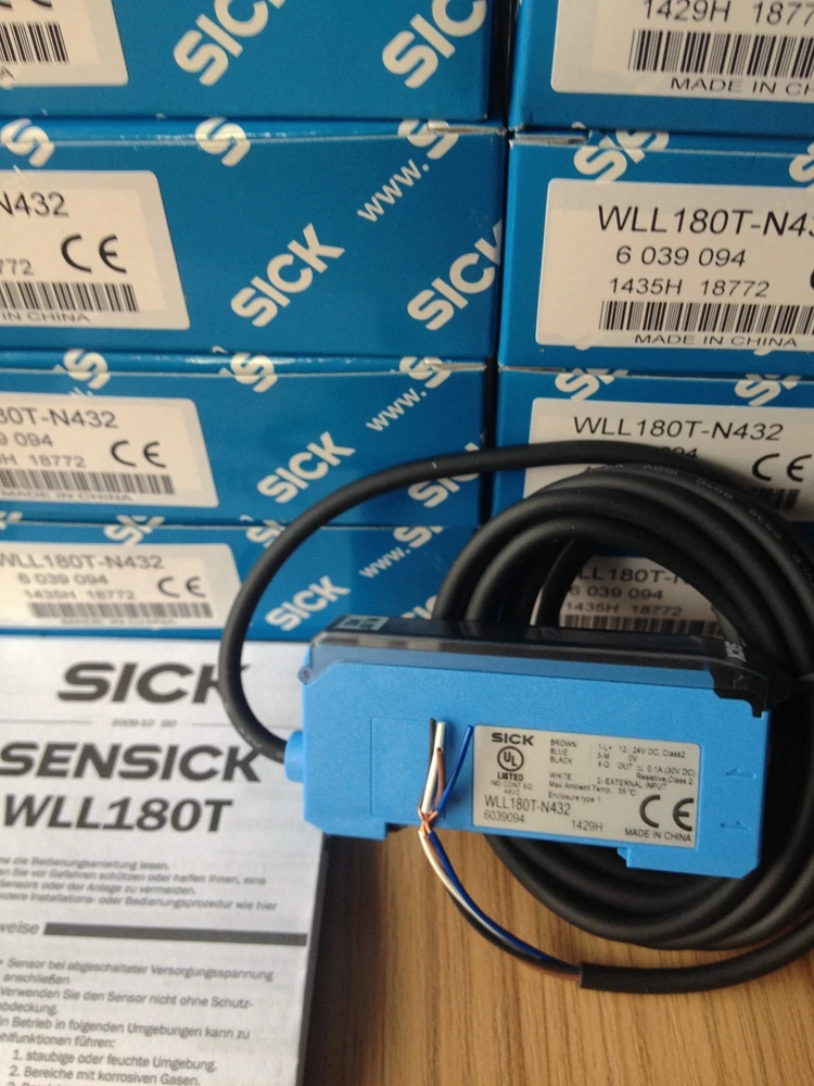 Совершенно новый оригинальный немецкий усилитель WLL180T N432 из волокна SICK Пункт №