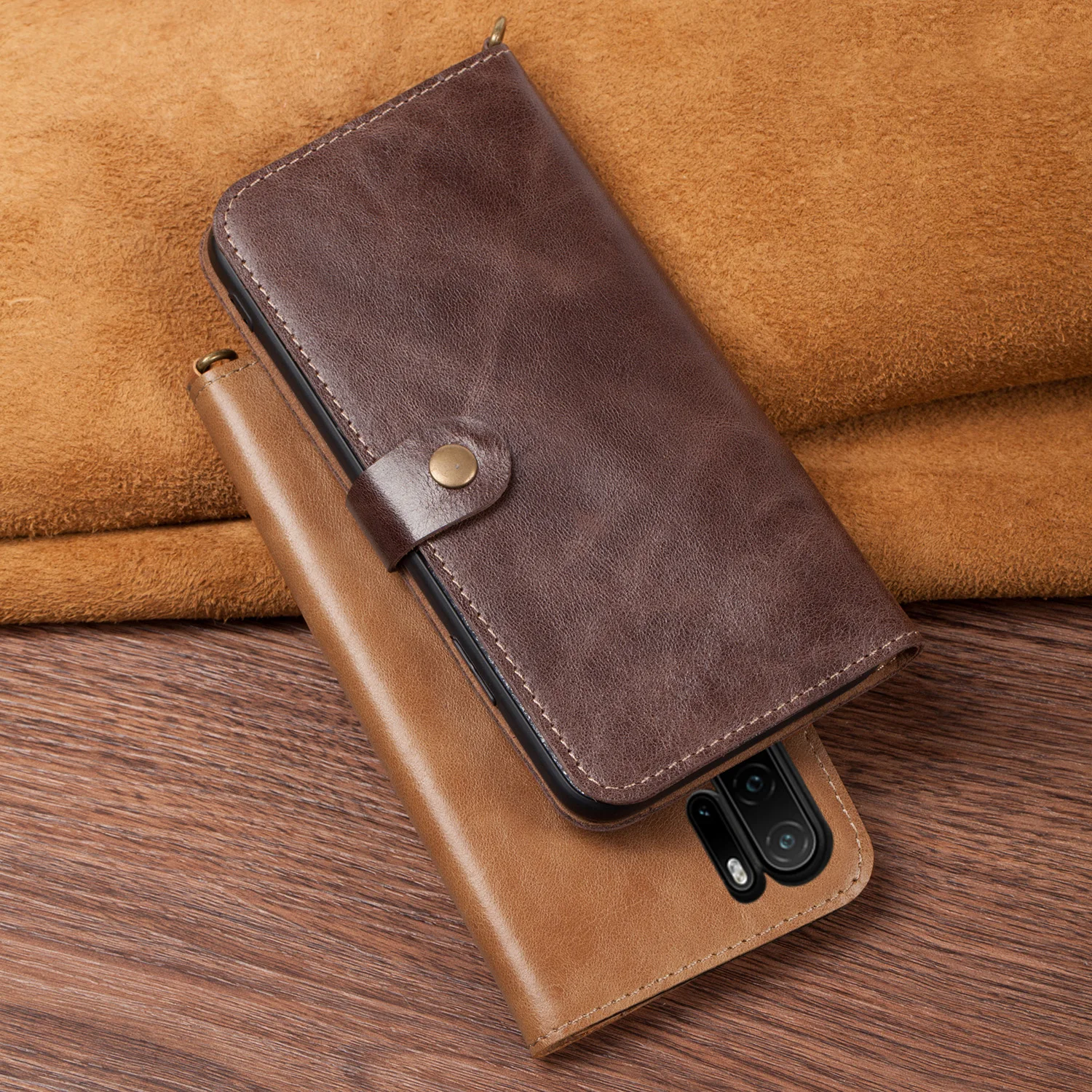 Роскошный чехол из воловьей кожи в деловом стиле для huawei P30 P20 Mate20 10 Pro Lite, чехол-книжка с бумажником и отделением для карт 360, защитный чехол для телефона