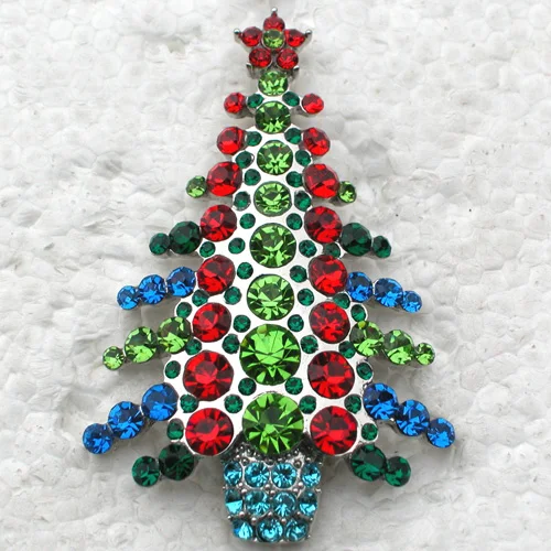 Женская Шпилька броши C680 E|tree brooch|christmas tree broochpin brooch |