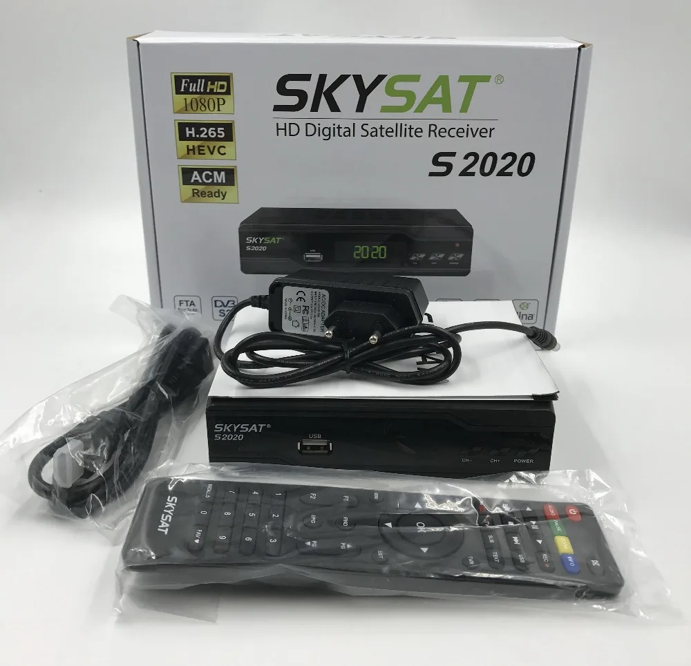 [Подлинный] SKYSAT S2020 Twin спутниковый тюнер IKS SKS ACM IPTV M3U H.265 наиболее стабильный