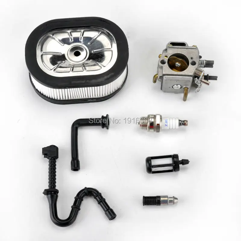 Карбюратор + Воздух топлива линия фильтра свечей зажигания для бензопилы STIHL 044 046