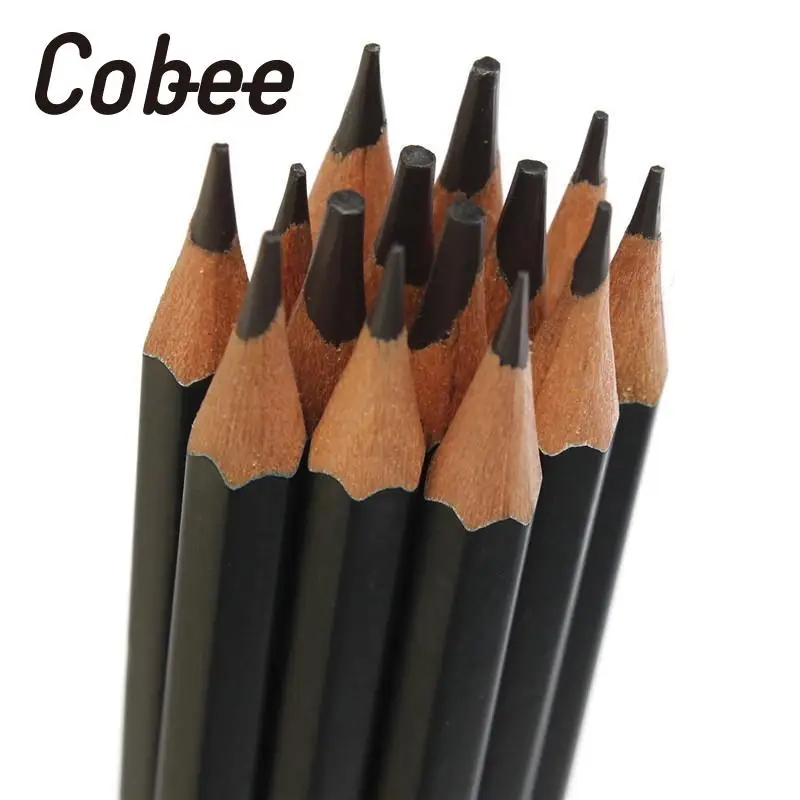 Cobee 14 шт. искусственный набор карандашей с древесным углем для рисования школьный