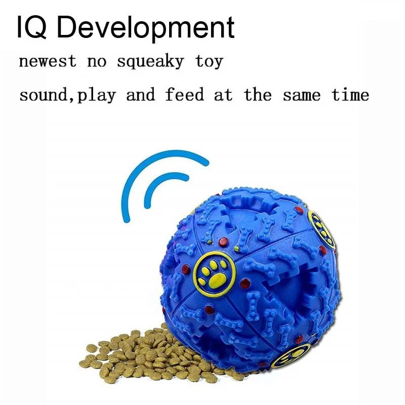 Игрушки для собак IQ Treat Ball дозатор для собак для чистки зубов жевательные нетоксичные прочные резиновые игральные жевательные игрушки-шарики