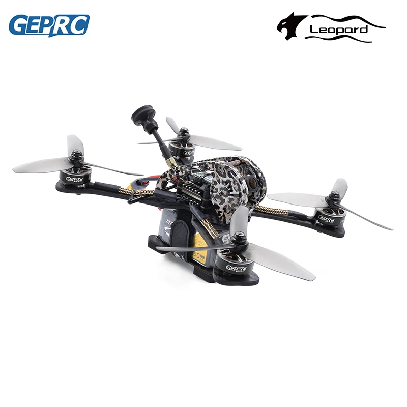 GEPRC GEP LSX5 Leopard 2306 2450kv бесщеточный мотор SPAN F4 Tower AIO FC Caddx Ratel 1 8 мм камера 5040 пропеллер