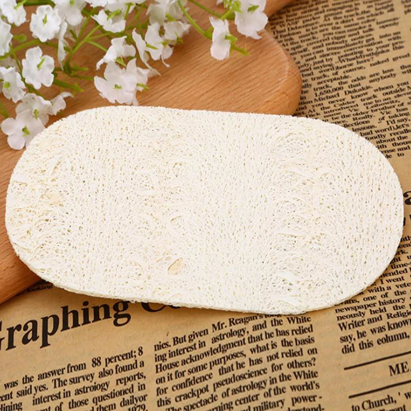 Губка скребок Loofah для мытья посуды кухонный инструмент натуральная щетка ванны