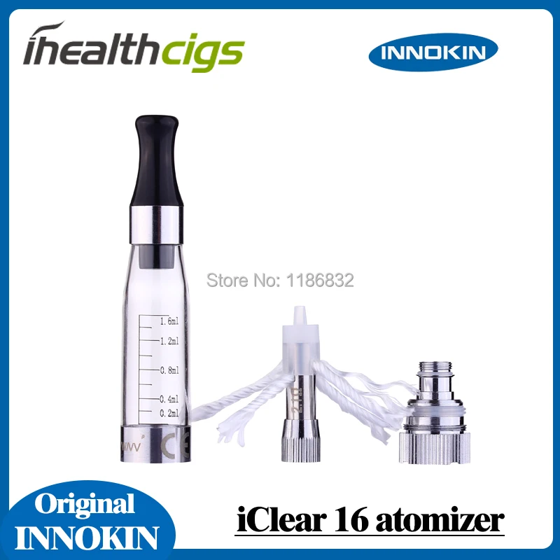 Оригинальный Innokin iclear 16 распылитель 1 6 мл ёмкость двойной катушки clearomizer для