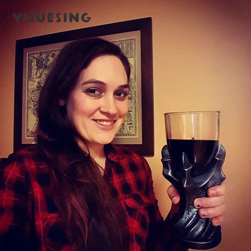 3D Игра престолов кружка Дракон Коготь Кубок творческий Стекло Кубка Whiskey Пиво