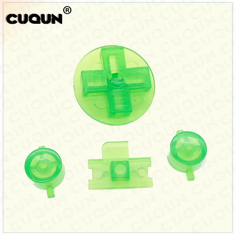 

1set=4pcs Multi-Color Buttons kit Keypads for GB DMG DIY For G a m e b o y A B buttons D-pad