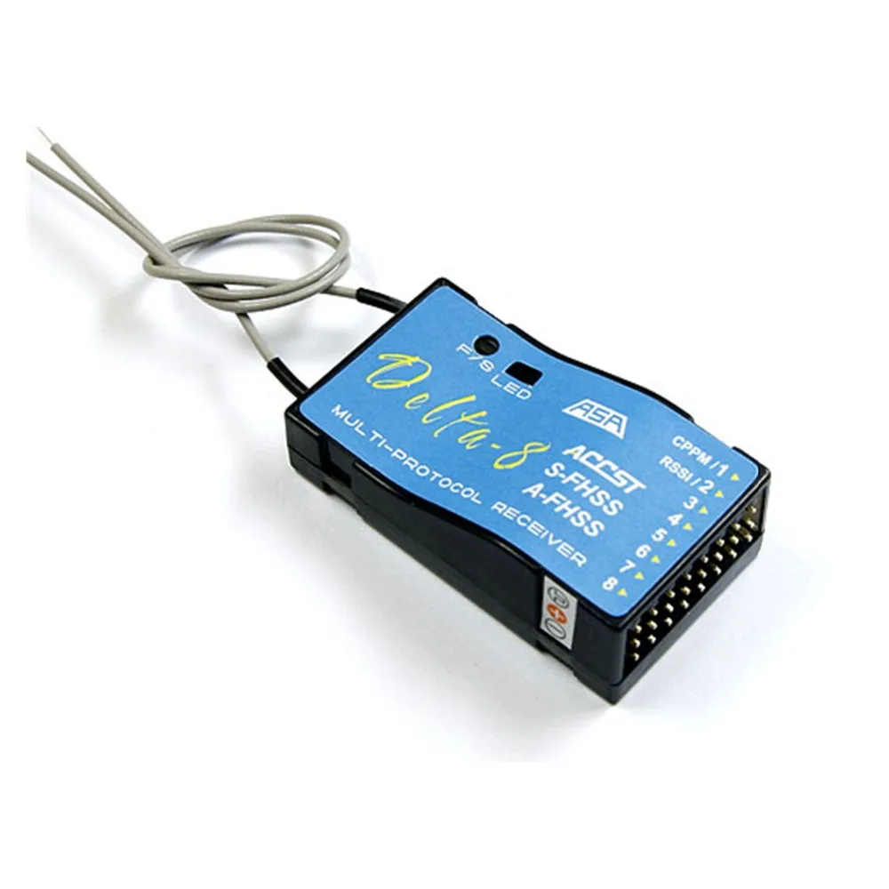 FrSky Delta 8 Receiver D8/V8 Futaba FHSS и Hitec AFHSS системы для вертолет самолет с радиоуправлением DIY