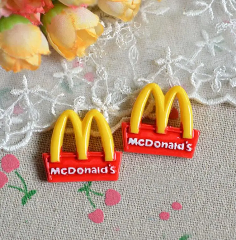 6PCS B 6 шт./лот м картофель фри Diy Lizun поставки слаймов аксессуары для слизи наполнитель Миниатюрный смолы дети полимерный Пластилин подарок - Цвет: 6PCS B