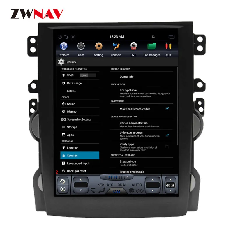 ZWNVA Tesla стиль ips экран Android 7,1 автомобильный dvd-плеер gps навигация Радио экран для Chevrolet Malibu 2013