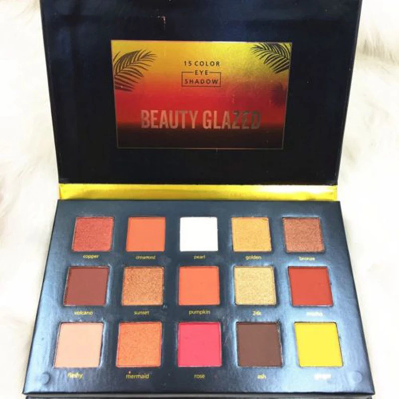 15 цветов составляют Косметика Shimmer Matte Eye Shadow Palette Pro Тени для век| |