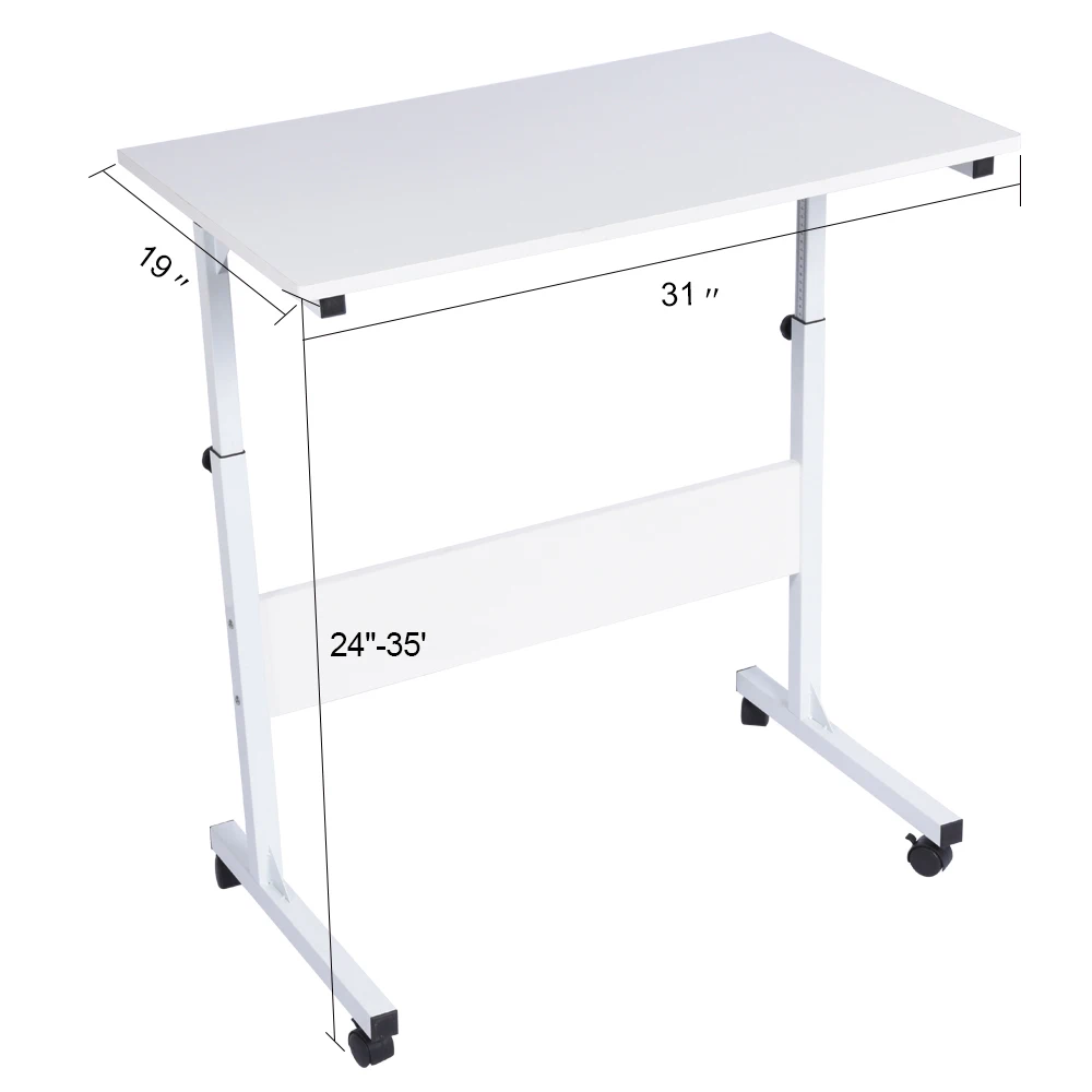 Регулируемая корзина для ноутбука белый компьютерный стол подставка детский