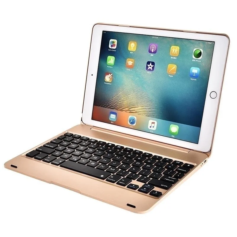 Ipad Pro 9,7 дюйма Bluetooth клавиатура Ipad Air 2 клавиатура и мини 1234 клавиатура с ABS защитный чехол