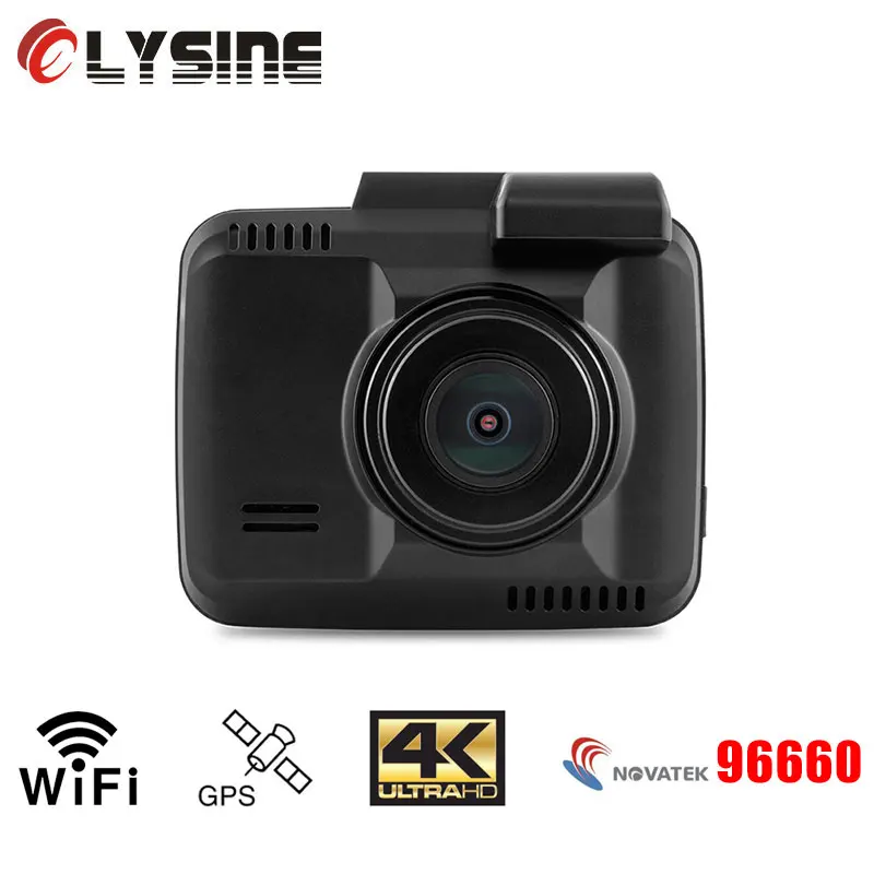 Olysine 4K Super HD 2160P мини Автомобильная dvr камера Novatek 96660 gps трекер Dashcam 1080P видеорегистратор ночного видения авто Регистратор