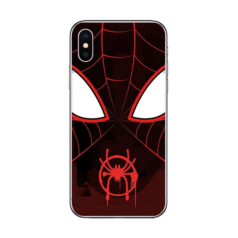 WM02947 Ciciber Marvel супер герой Человек-паук чехол для телефона для Apple iPhone 7 8 6 6s Plus X XR XS MAX 5S SE Мягкий ТПУ чехол - Цвет: WM02947