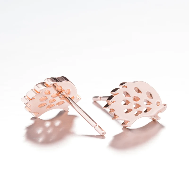 Yiustar милые ежики женские серьги животные аксессуары трендовые ювелирные изделия