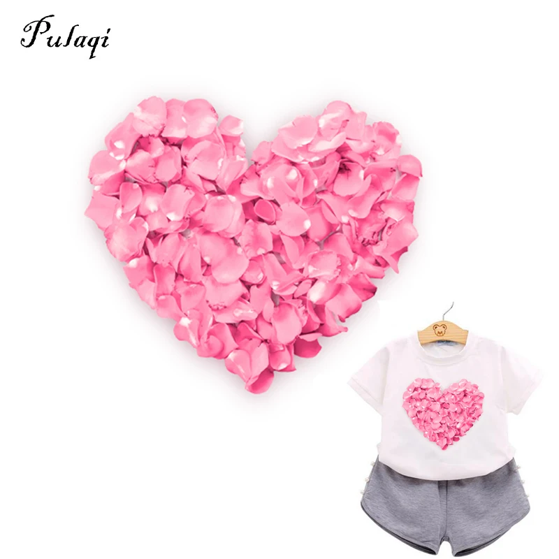 Pulaqi &quotсделай сам&quot Lovely Heart ожерелье патч утюг на горный хрусталь передачи