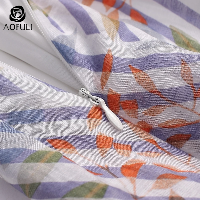 XL/2XL/3XL в богемном стиле полоску с цветочным принтом и длинное платье Лето кружева