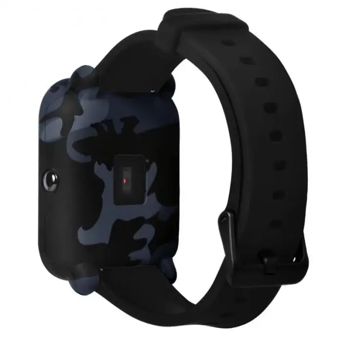 Тонкий силиконовый чехол с рамкой, защитный чехол-бампер для Huami Amazfit Bip Younth Watch LSMK99