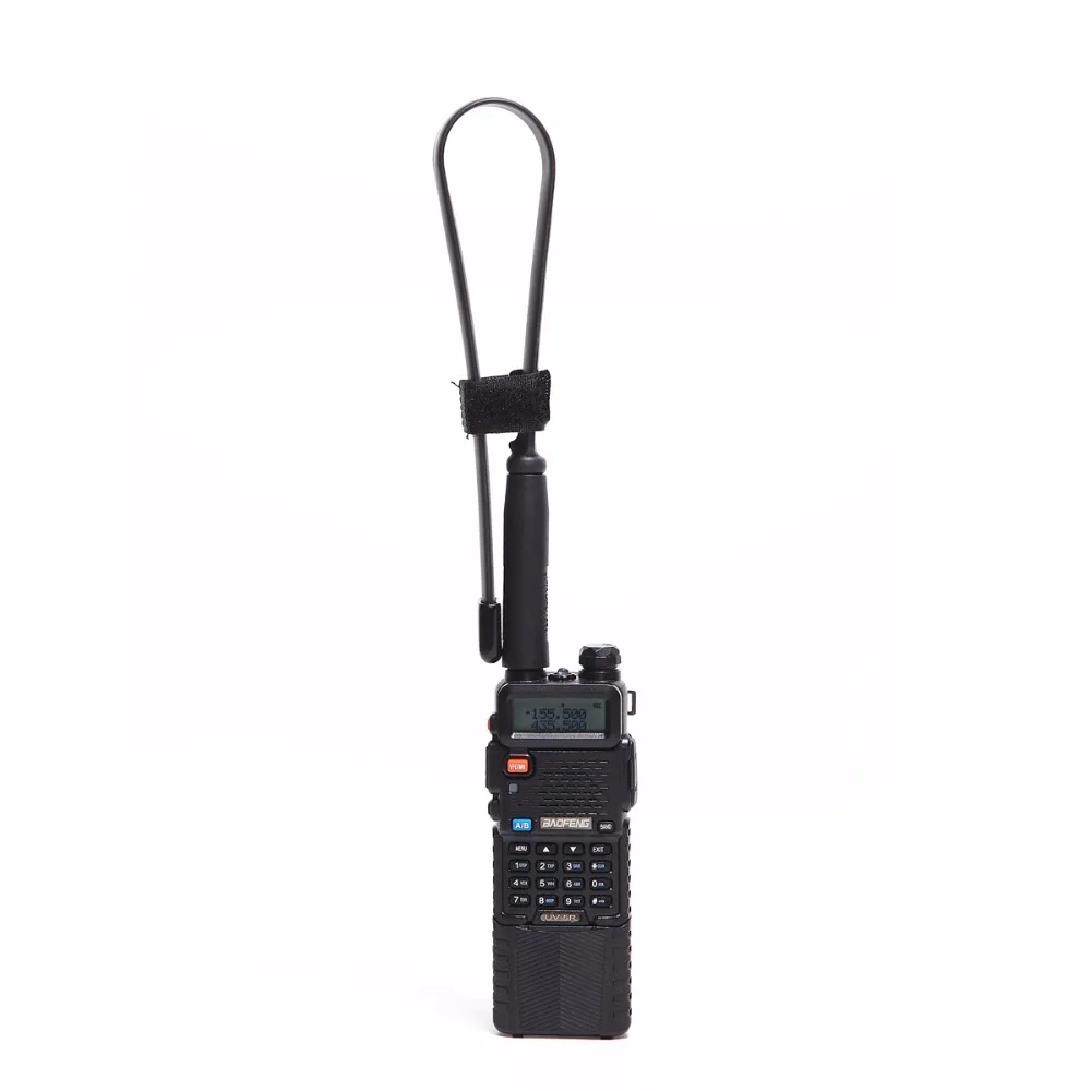 Новое поступление тактическая Складная антенна baofeng VHF UHF для CS Fighting Hunting Walkie Talkie