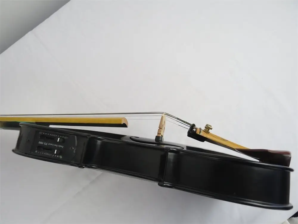 Хороший черный цвет 5 струн электрическая скрипка и акустическая 4/4|acoustic violin|electric