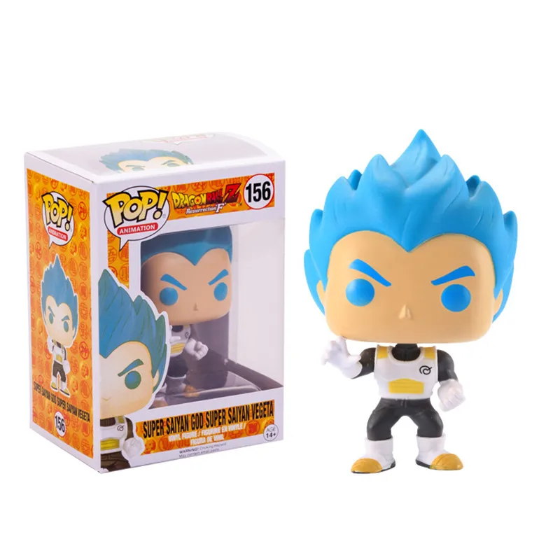 Funko поп японского аниме Dragon Ball Гоку Golden Frieza Мужские Шорты для купания Вегета Krillin модель игрушки Действие и фигура Коллекционная виниловая куклы