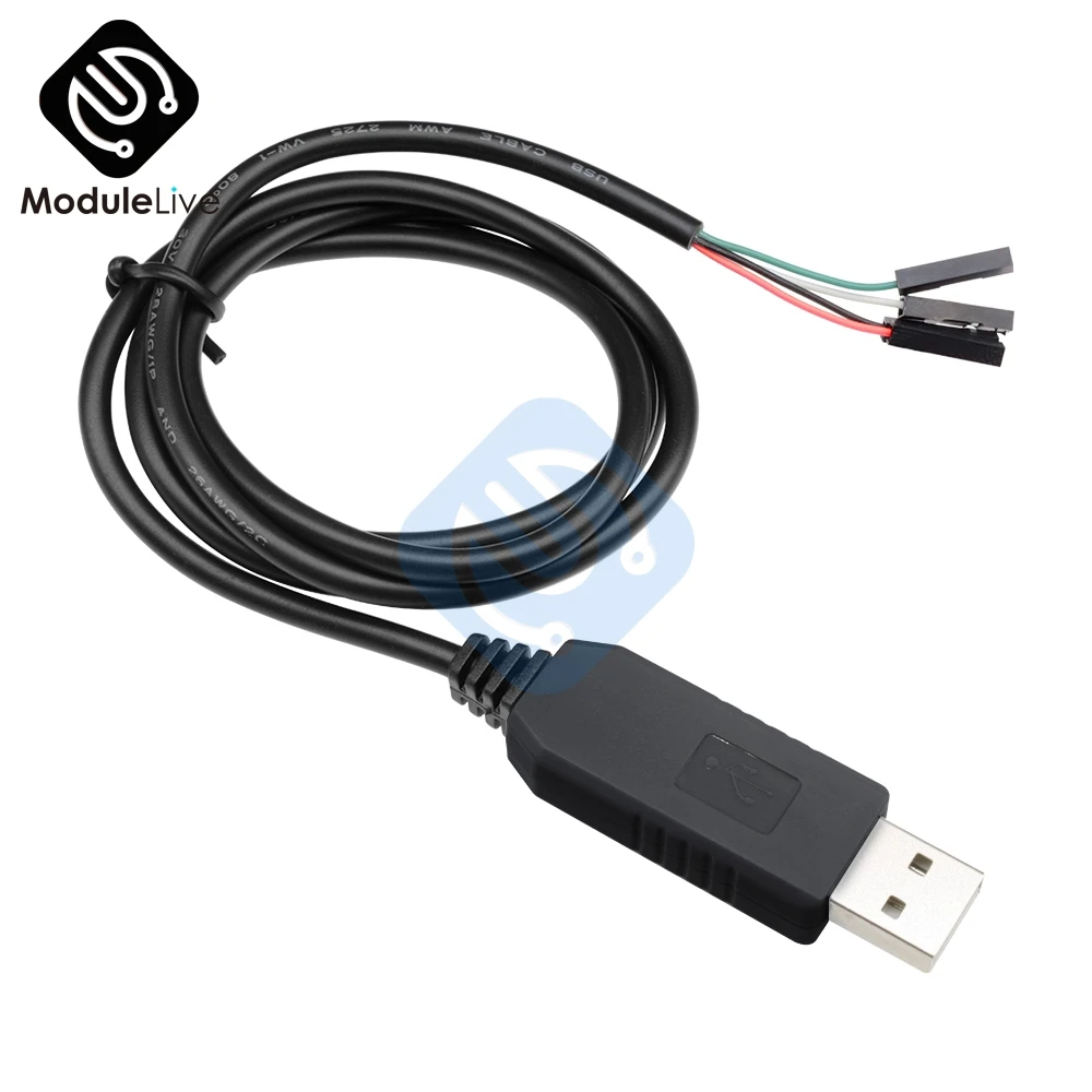 PL2303 PL2303HX USB к UART TTL кабель модуль 4p 4 Pin RS232 конвертер последовательный адаптер