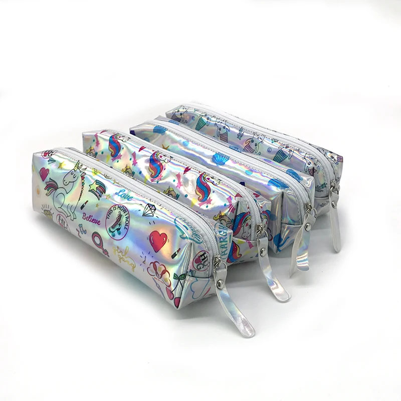 Карандаш кактус чехол Trousse Scolaire Estuche Единорог Escolar школьный пенал для карандашей Фламинго Альпака Estuches Laser Scolaire Stylo
