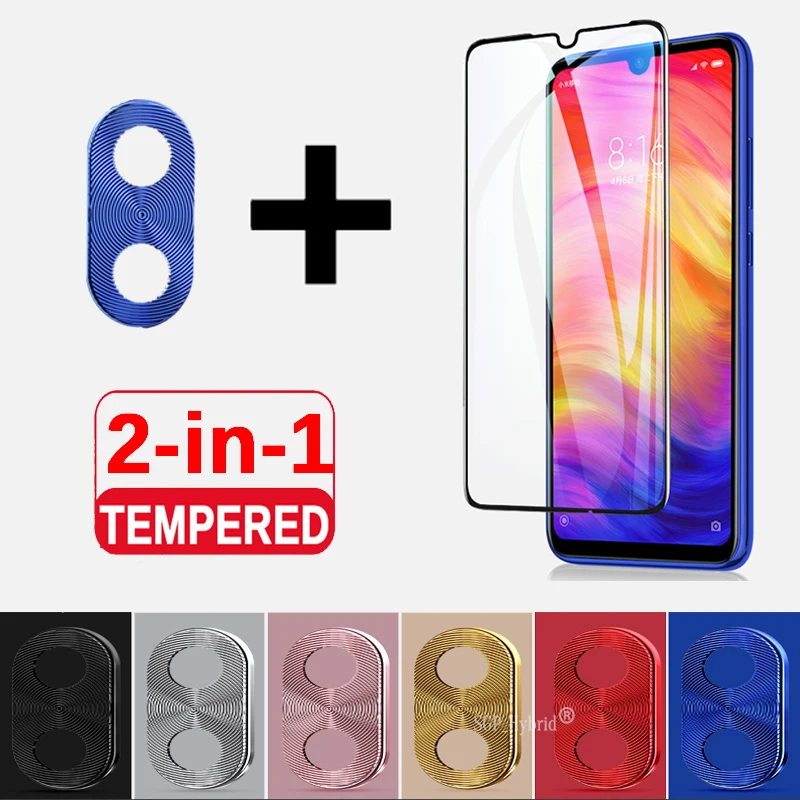 Защитное кольцо для камеры Защита экрана Redmi Note 7 Закаленное стекло Защитная