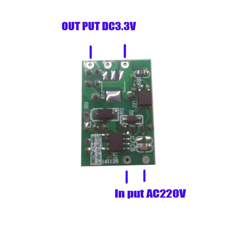 Модуль питания AC220 V для DC3.3V 5V 12V трансформатор полностью изолирован от 220 v до 3 5v 12v