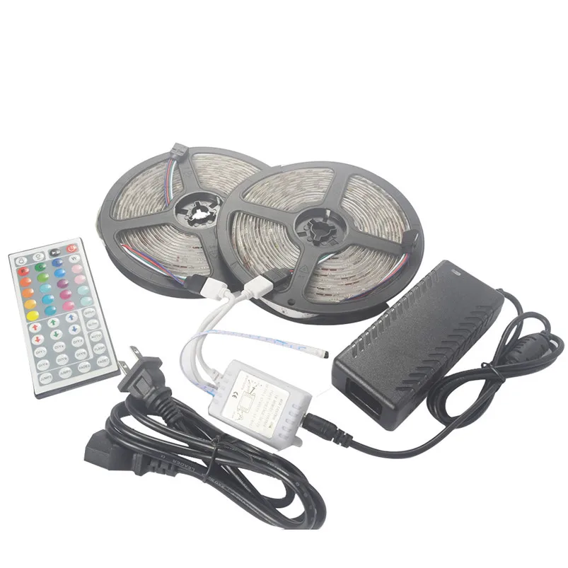 10 м Светодиодные ленты 12V 5050 RGB светильник s Цвет изменение лента